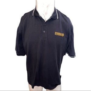 Pittsburgh Steelers Vintage Polo: Big & Tall 2XL : NFL Apparel: Terrible Towel